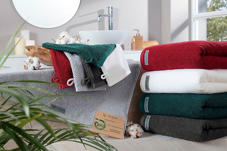 ROSS Gästehandtücher Selection, Frottier (6-St), 100 günstig online kaufen