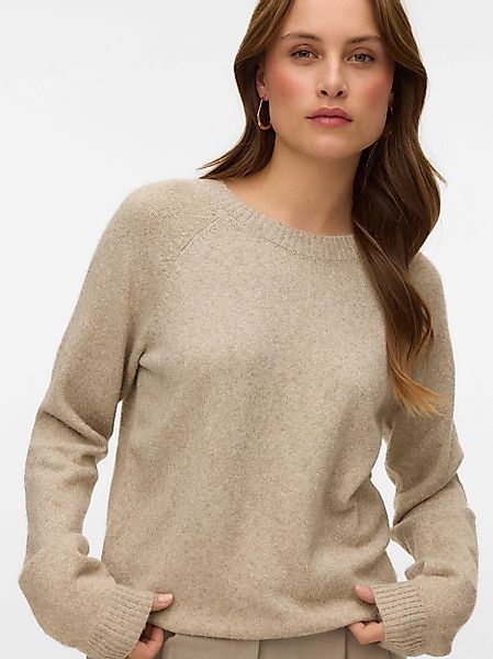 Vero Moda Rundhalspullover VMDOFFYSHINE LS O-NECK günstig online kaufen