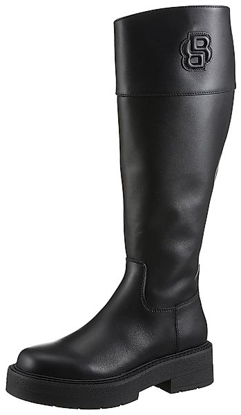 BOSS Rebby_Boot_CBB Stiefel, Langschaftstiefel, Boots, Blockabsatz, günstig online kaufen
