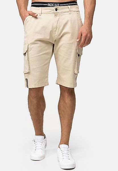Indicode Cargoshorts Coeur aus elastischer Baumwoll-Qualität günstig online kaufen