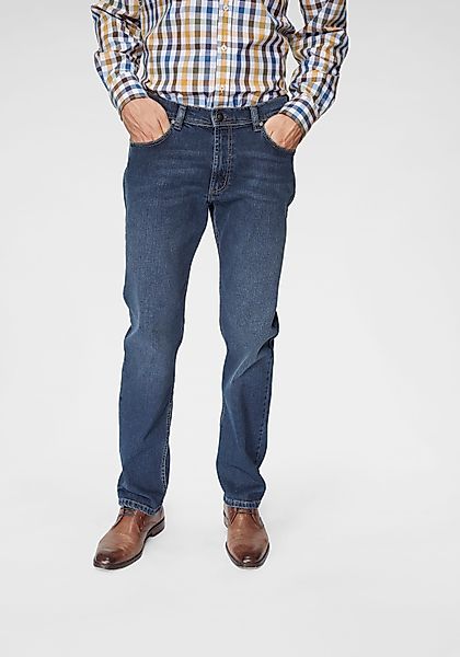 bugatti 5-Pocket-Jeans Regular-fit, 2farbige Kontrastnähte günstig online kaufen