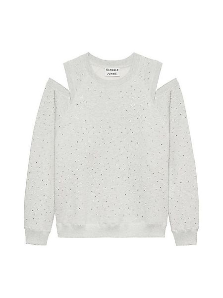 Catwalk Junkie Sweatshirt Strass sweater with cut out günstig online kaufen