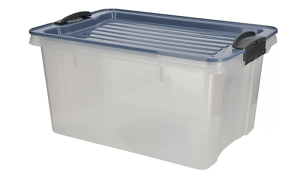 Rotho Aufbewahrungsbox mit Deckel - blau - Kunststoff - 18,5 cm - 15 cm - A günstig online kaufen
