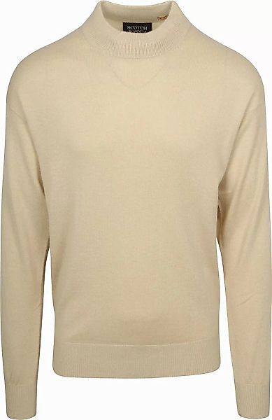 Scotch and Soda Essential Wool Blend Pullover Ecru - Größe S günstig online kaufen