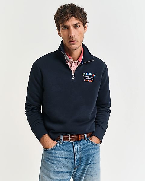 Gant Sweatshirt "GRAPHIC HALF ZIP" günstig online kaufen