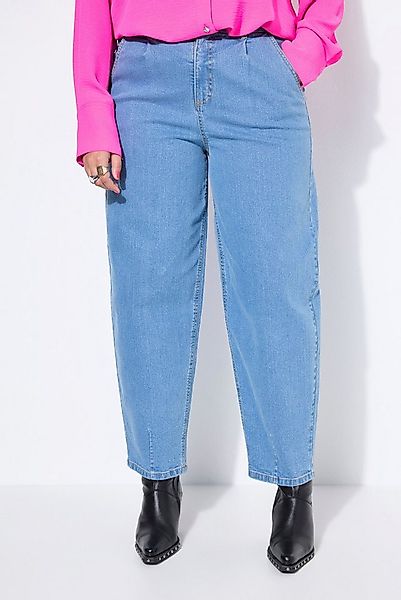 Studio Untold Regular-fit-Jeans Ballon-Jeans Wide Shape 5-Pocket Elastikbun günstig online kaufen