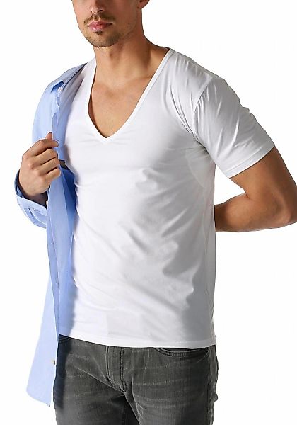 Mey Unterziehshirt "Dry Cotton Functional" Kurzarm, tiefem V-Ausschnitt, Si günstig online kaufen