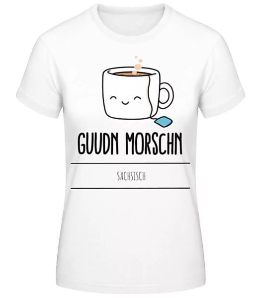 Guudn Morschn · Frauen Basic T-Shirt günstig online kaufen