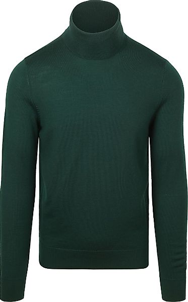 Suitable Merino Rollkragen Dunkelgrün - Größe S günstig online kaufen