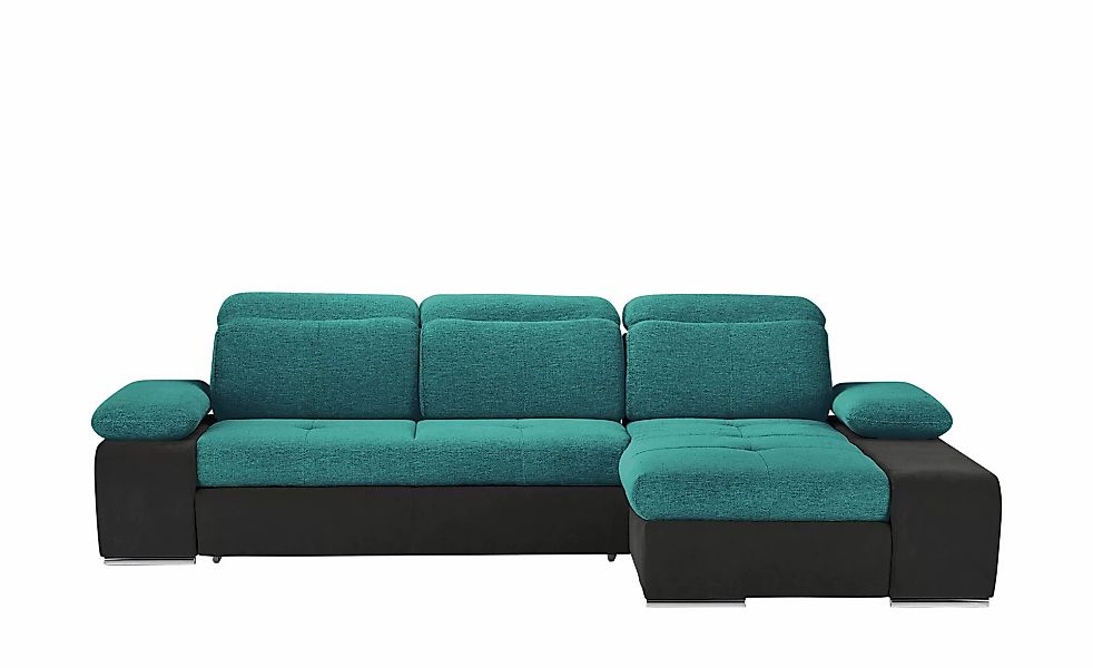 switch Ecksofa  Avilla ¦ türkis/petrol ¦ Maße (cm): B: 285 H: 86 T: 187 Pol günstig online kaufen