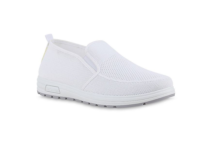 VAN HILL 841706 Laufschuh Herren Slip Ons Sportschuhe Sportliche Strick Pro günstig online kaufen