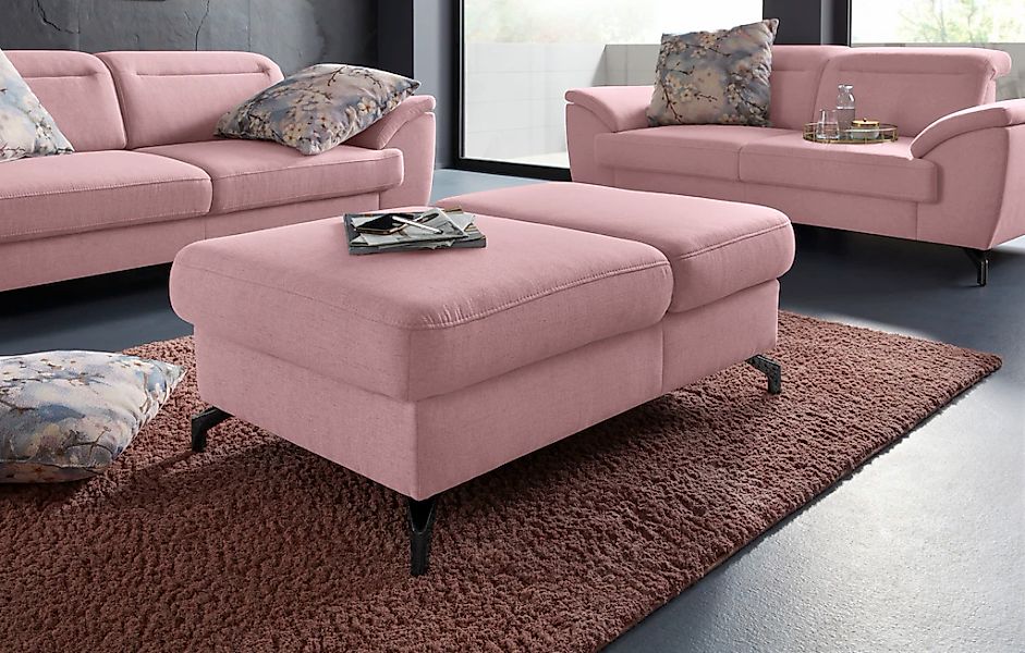 sit&more Hocker "Percy", Fußhöhe 12 cm, mit Klappfunktion, wahlweise in 2 F günstig online kaufen