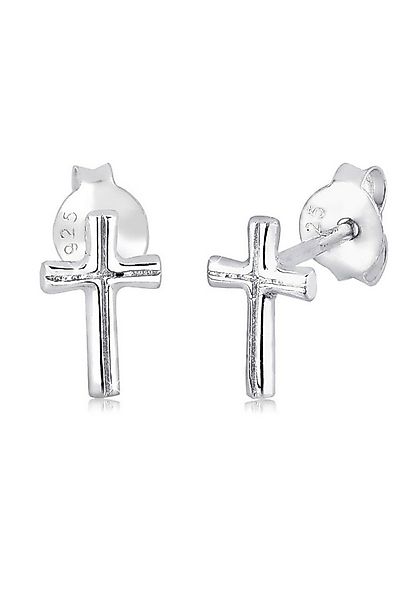 Elli Paar Ohrstecker Kreuz Religion Taufe Konfirmation Filigran Silber, Kre günstig online kaufen