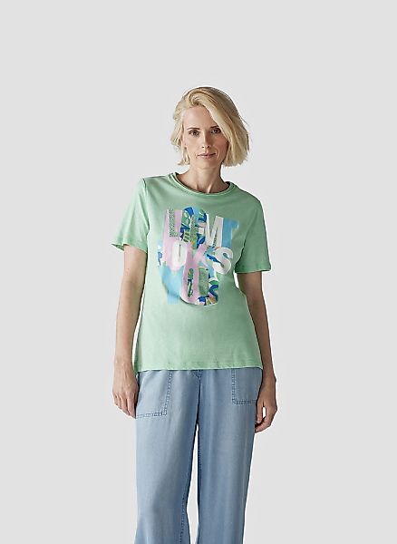 LeComte Print-Shirt "LeComte Trendiges T-Shirt mit Statement-Print" günstig online kaufen