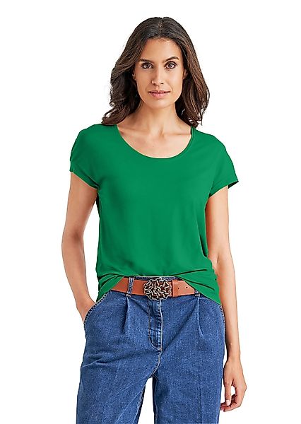 MADELEINE Kurzarmshirt Shirt mit Rundhals-Ausschnitt günstig online kaufen