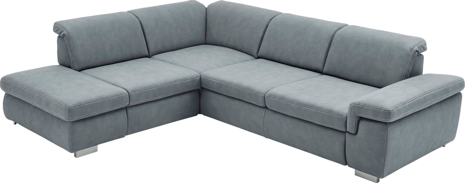 Die PlanBar Ecksofa "MP-IN17041 L-Form" Sitztiefenverstellung, optional mit günstig online kaufen