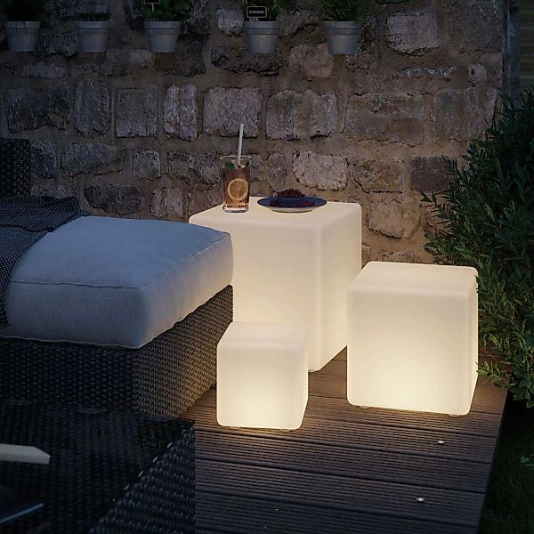 Paulmann Plug & Shine LED-Dekoleuchte Cube 30 cm günstig online kaufen