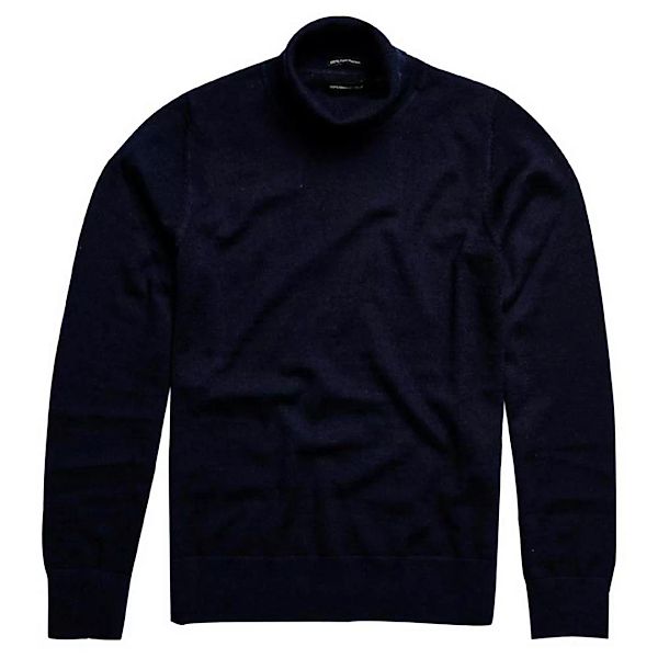 Superdry Merino Rollkragen Sweater L Carbon Navy günstig online kaufen