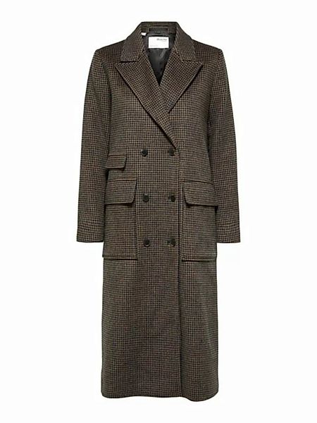 SELECTED FEMME Wintermantel Damen Mantel SLFKATRINE mit Wolle (1-tlg) günstig online kaufen