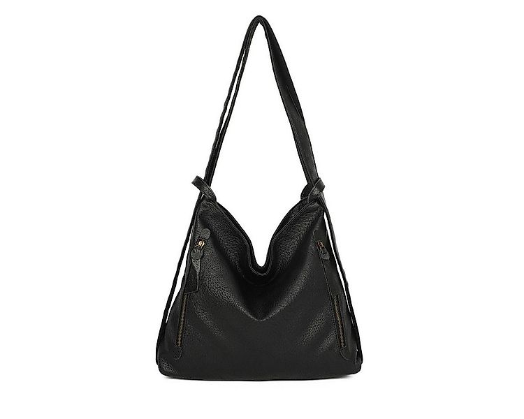ITALYSHOP24 Schultertasche Damen Rucksack Handtasche Schultertasche, leicht günstig online kaufen