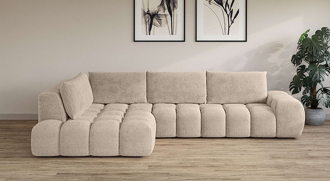 INOSIGN Ecksofa AZITA klein, L-Form, elegant günstig online kaufen