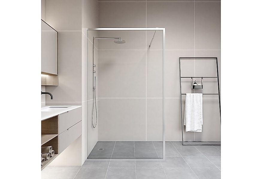 Marwell Walk-in-Dusche Style, Einscheibensicherheitsglas, hochwertige Alumi günstig online kaufen