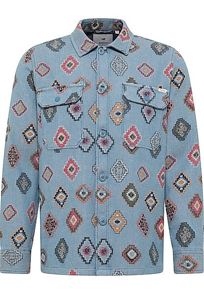 MUSTANG Langarmhemd Herren Style Dayton günstig online kaufen