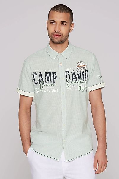 CAMP DAVID Kurzarmhemd, aus Baumwolle günstig online kaufen