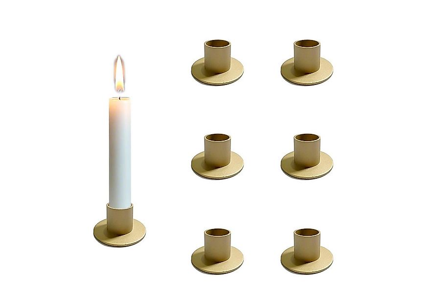 CLTYQ Kerzenständer Kerzenständer Gold, Vintage Metall Goldene Kerzenstände günstig online kaufen