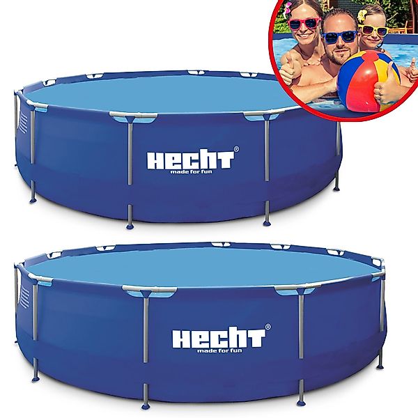 Hecht Rundpool Stahlrohrpool 0,33mm Foliendicke 0,76cm günstig online kaufen