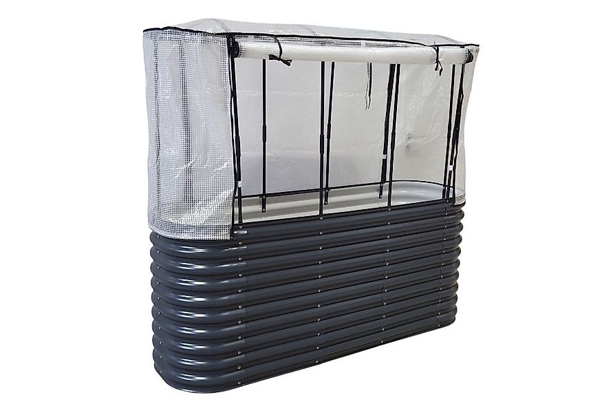 osoltus Hochbeet osoltus Hochbeet Gartenbeet Pflanzbeet BIG mit Gewächshaus günstig online kaufen