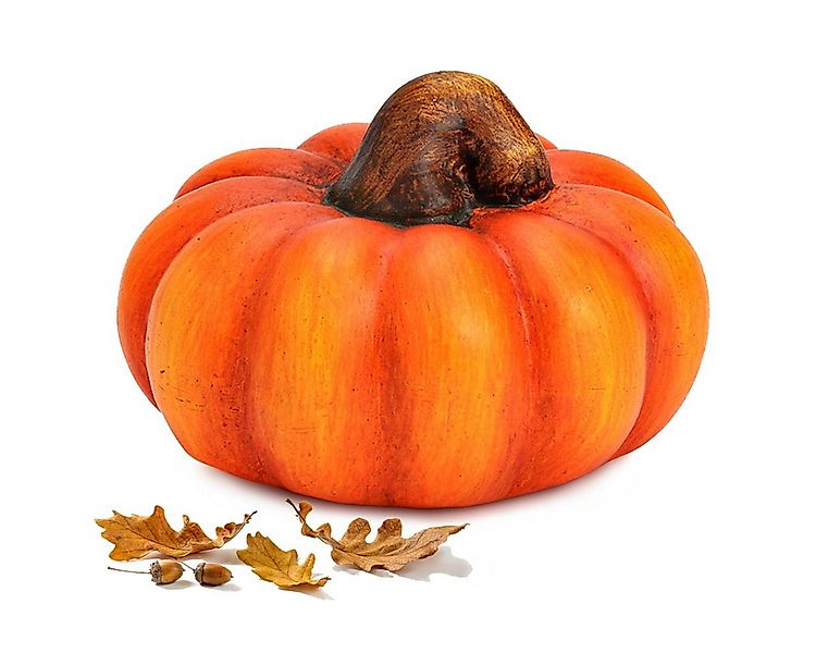 matches21 HOME & HOBBY Dekofigur Kürbis orange aus Ton, 10 cm als Herbst & günstig online kaufen