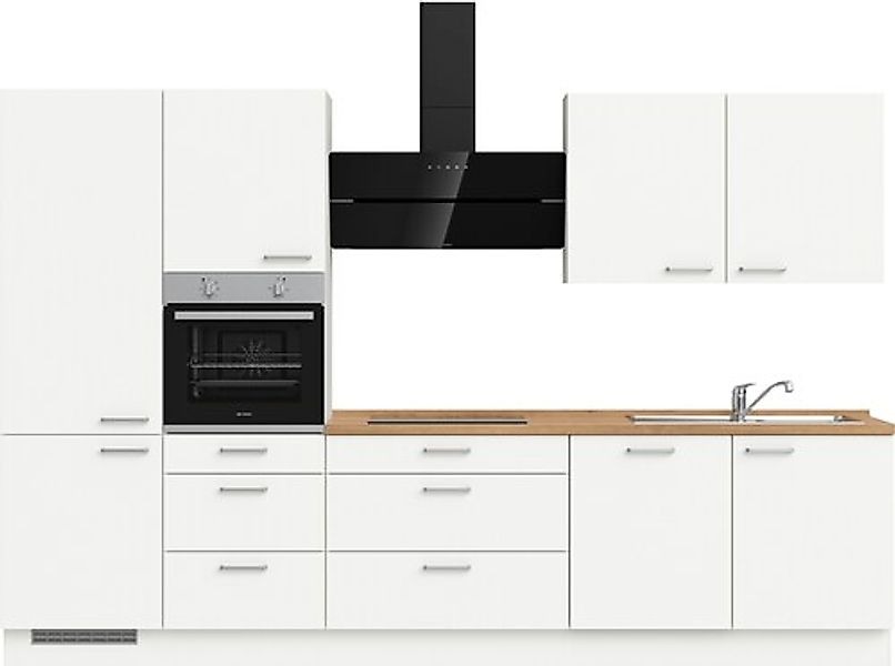 nobilia® Küchenzeile »"Touch II"«, vormontiert, Ausrichtung wählbar, Breite günstig online kaufen