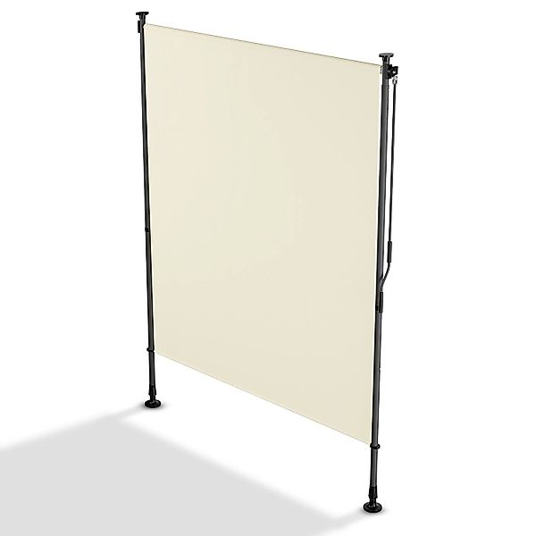 Juskys Senkrechtmarkise Barbados 150 x 310 cm Beige günstig online kaufen