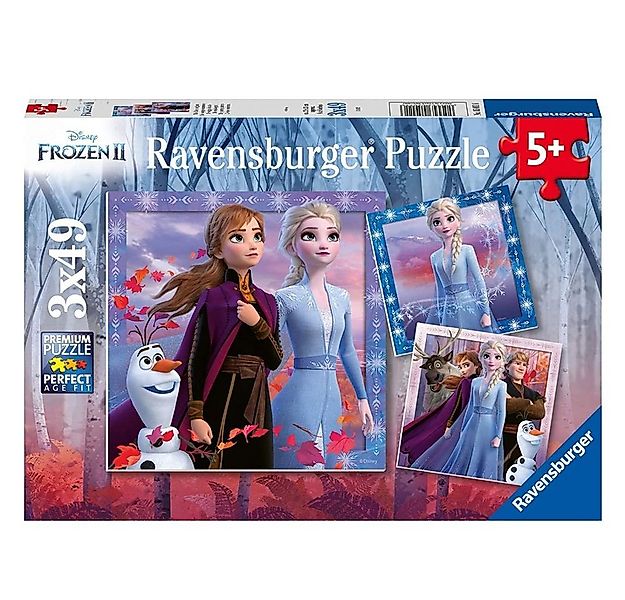 Disney Frozen Puzzle Puzzle Box 3 x 49 Teile Disney Frozen Eiskönigin Raven günstig online kaufen
