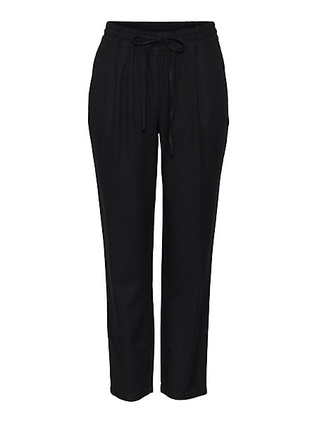 Vero Moda Schlupfhose "VMJESMILO MW ANKLE PANTS WVN NOOS" mit Leinen, elast günstig online kaufen