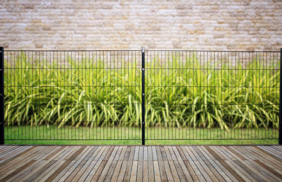 GARDEN 'N' MORE Doppelstabmattenzaun Standard, (11-St), günstig online kaufen