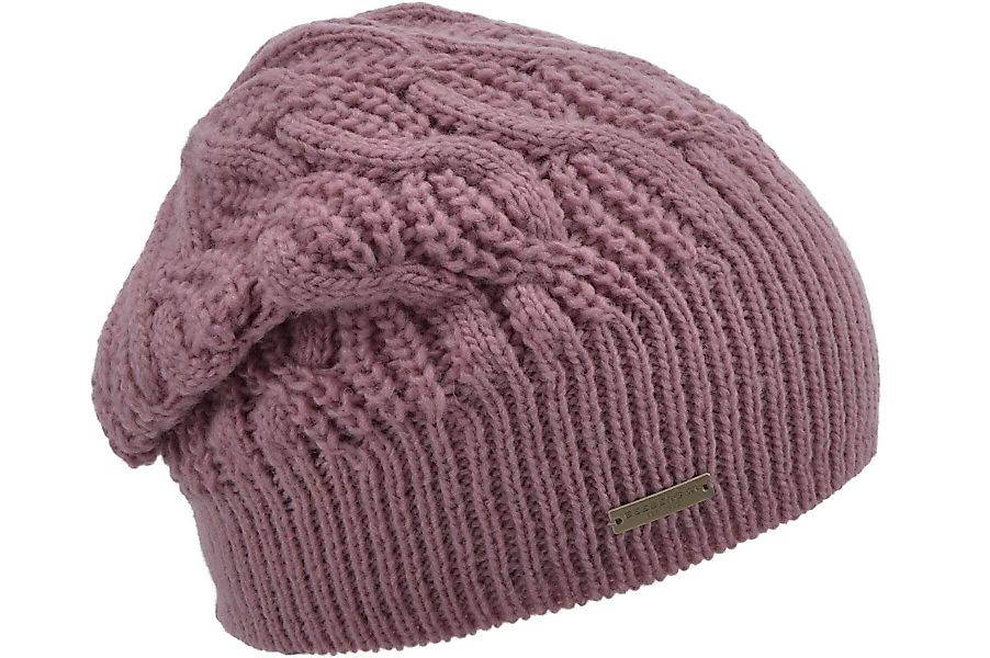 Seeberger Strickmütze Strick Headsock mit Zopfmuster günstig online kaufen