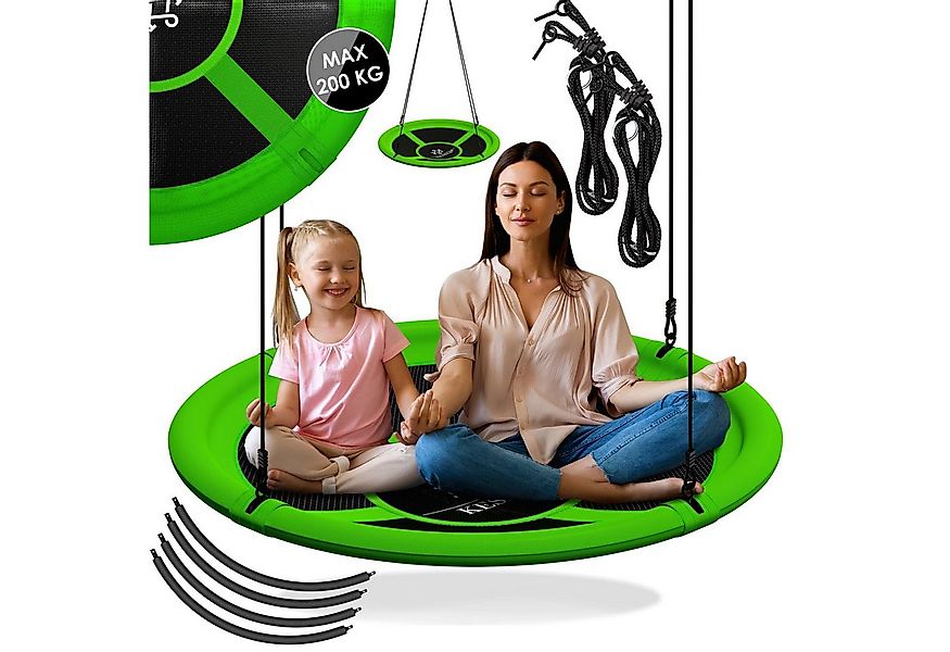 KESSER Einzelschaukel, Nestschaukel Tellerschaukel Hängeschaukel Rundschauk günstig online kaufen