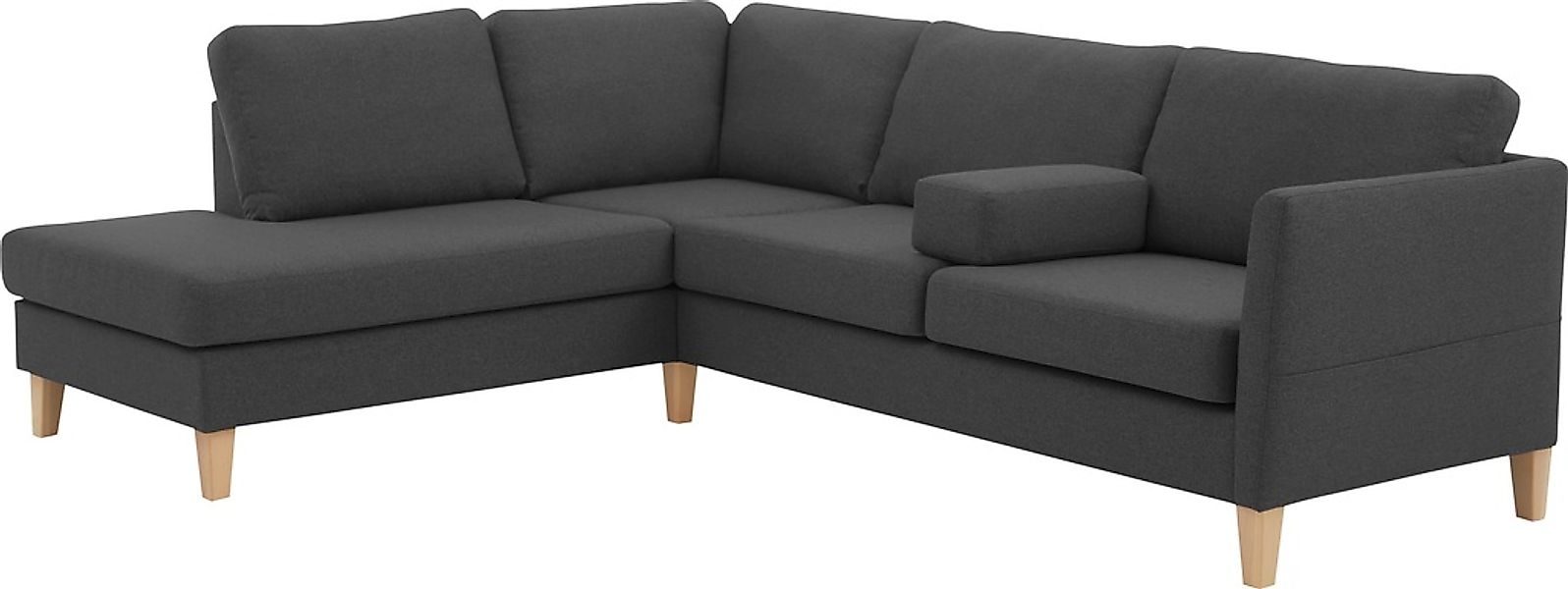 ATLANTIC home collection Ecksofa »Mailo L-Form«, mit Seitentaschen und Otto günstig online kaufen