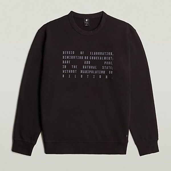 G-Star Raw  Sweatshirt TEXT GRAPHIC R SW günstig online kaufen
