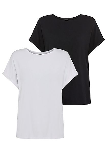 Laura Scott CURVE T-Shirt (2-tlg) im günstig online kaufen