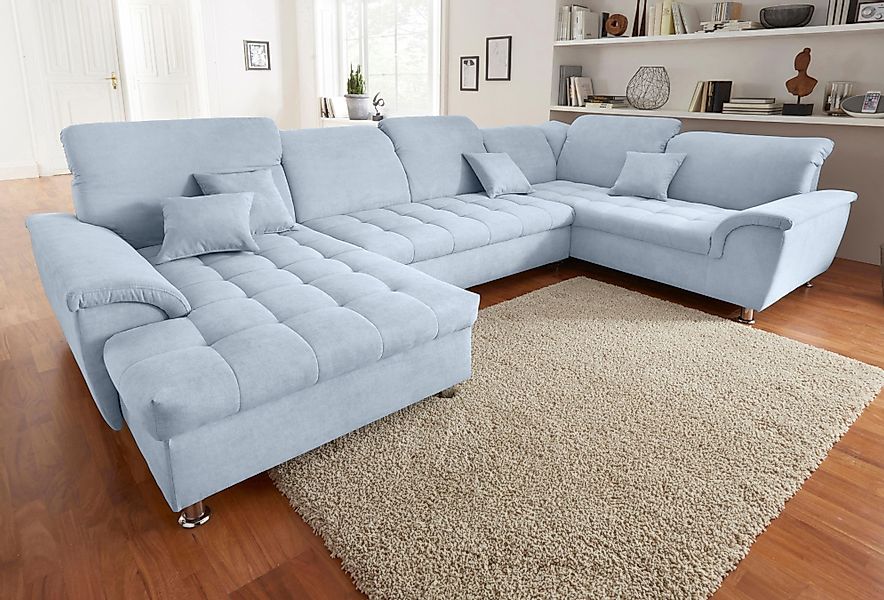 DOMO collection Wohnlandschaft "Franzi optional mit Bettfunktion, Bettkaste günstig online kaufen