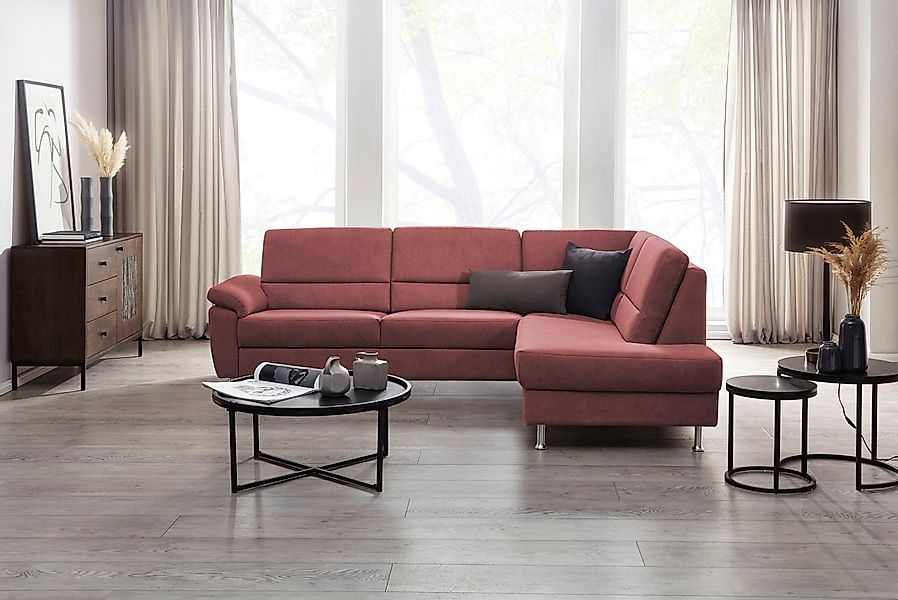 CALIZZA INTERIORS Ecksofa "Onyx L-Form", Ottomane links oder rechts, wahlwe günstig online kaufen