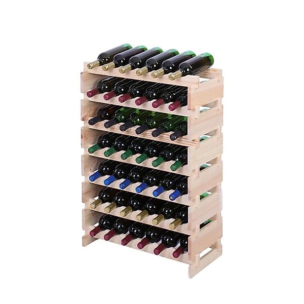 PROREGAL Weinregal VINOTECA FLEX PRO HxBxT 93x65x28cm 42 Flaschen Auf 7 Ebe günstig online kaufen