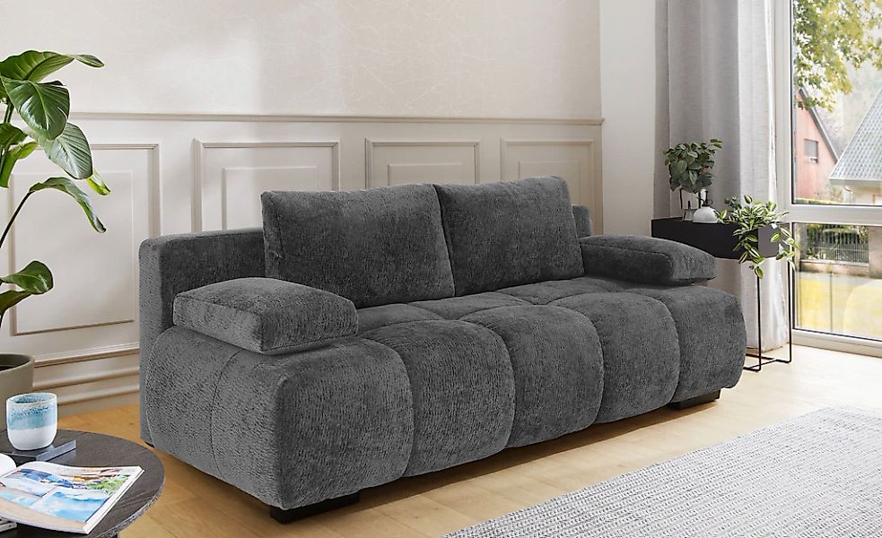 Jockenhöfer Gruppe Schlafsofa "Reno, B: 213 cm, Liegefl. 148x200 cm" mit Be günstig online kaufen