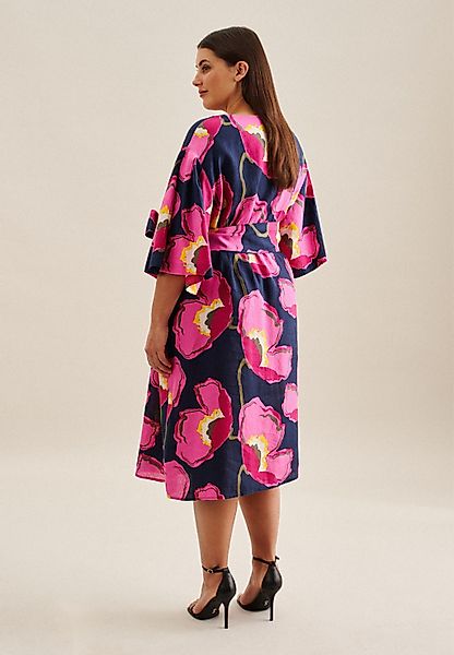 seidensticker Sommerkleid Schwarze Rose Kurzarm Rundhals günstig online kaufen