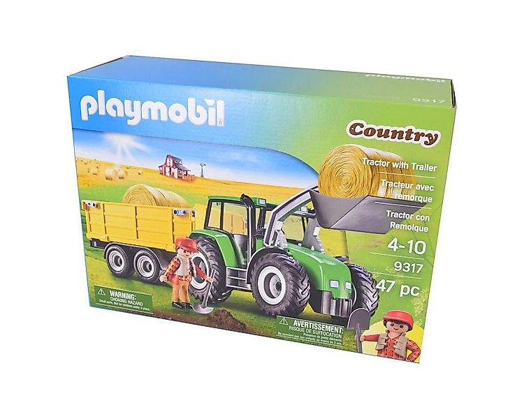 Playmobil® Playmobil Country Traktor mit Anhänger 9317 Spielbausteine, (931 günstig online kaufen