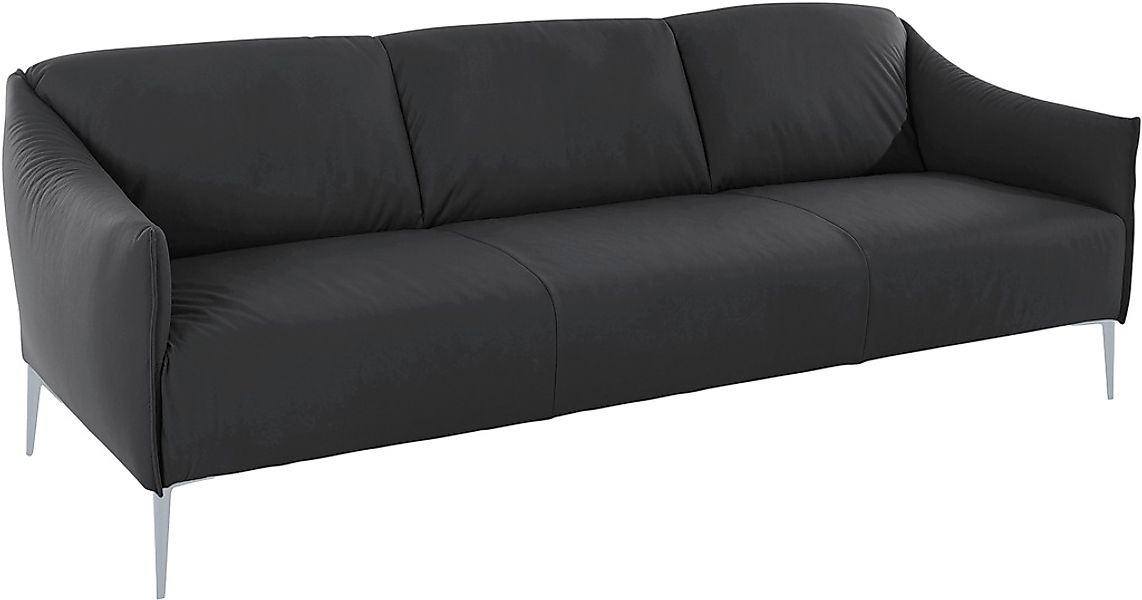 W.SCHILLIG 3-Sitzer »sally« mit Metallfüßen in Silber matt, Breite 224 cm günstig online kaufen