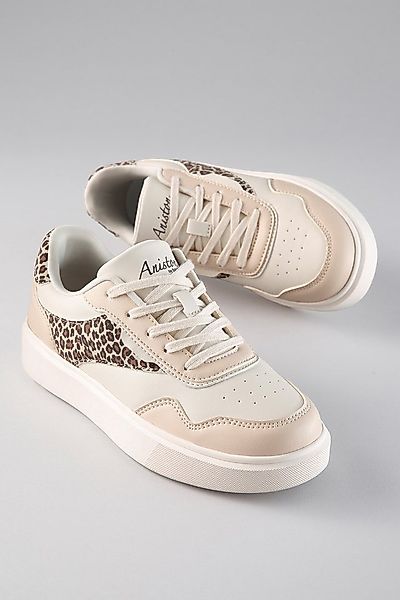 Aniston SHOES Sneaker Schnürschuh, Freizeitschuh mit Animal-Print - NEUE KO günstig online kaufen